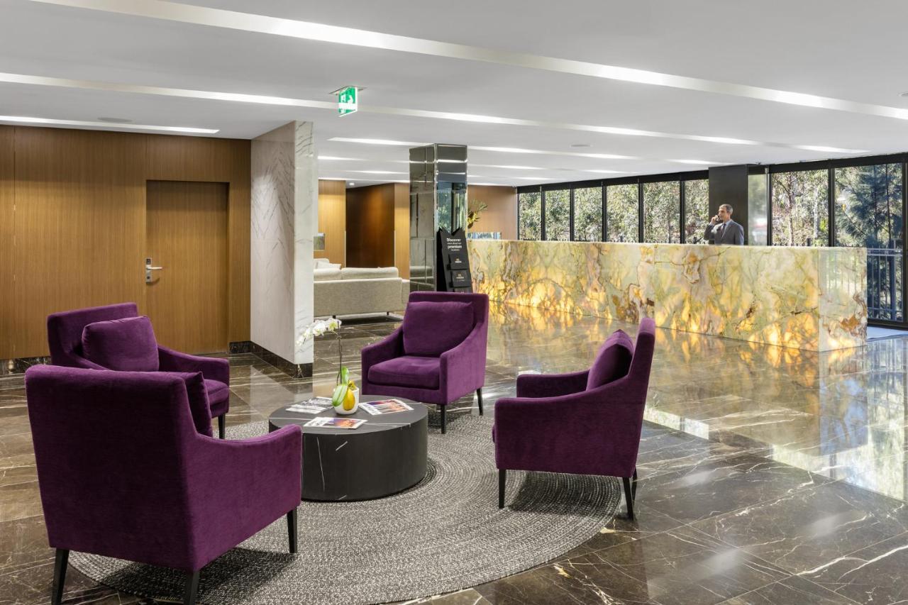 Meriton Suites North Ryde Sydney Exteriér fotografie Lobby